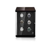AMBIENTE Watch Winder 6 watches Vertical - Makassar Black