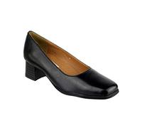 Amblers Damen Walford Pumps Absatzschuhe Slipper Schuhe Lederschuhe Halbschuhe Schwarz EUR 38