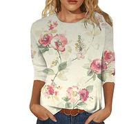 AMDOLE Deals of The Day Lightning Deals Crop Pullover Damen Shirt Bluse Damen Shirtbluse Damen Langarm Holiday Outfit Damen Shirt Damen Langarm Elegant 2024
