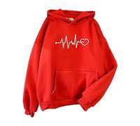 AMDOLE Lightning Deals of Today Prime Clearance Blanket Hoodie Oversized Sweatshirt Jacke Damen Oversize Kapuzenpullover Damen Lang Sweatjacke Damen Blumen Pullover 152 Mädchen