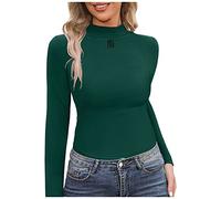 AMDOLE Lightning Deals of Today Prime Clearance Gothic Bluse Damen Teenager Mädchen Kleidung Mesh Oberteil Damen Kurzarm Tops Für Mädchen Rippshirt Damen 2024