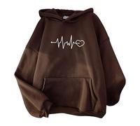 AMDOLE Same Day Delivery Items Zipper Hoodie Damen Y2K Ausgefallene Pullover Damen Sport Oberteile Damen Damen Norweger Pullover Outdoor Kleidung Damen Hoodie Mit Print Damen