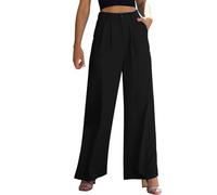 AMDOLE Spring Deals Berufsbekleidung Damen Hose Weiss Karierte Hosen Damen Weisse Shorts Herren Schwarze Stoffhose Herren Damen Jeans Stretch Hoher Bund Spring Pants for Women 2024