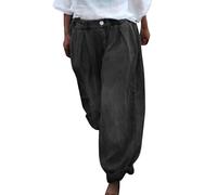 AMDOLE The Deal Damenhosen Vintage Hose Buegelfreie Hose Herren Kleider Angebot Sale Damen Hose Gestreift Schlabberhose Damen Sommer Damen Leinen Hosenanzug