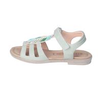 RICOSTA Mädchen Riemchensandalen Amelie, Kinder Sandalen, Weite: Mittel, flach, Sommerschuhe, Freizeitschuhe, offene Schuhe, eukalyptus (530), 34 EU