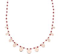 Amen Clamcurr Damen-Halskette aus 925er-Silber (Rose Gold PVD)