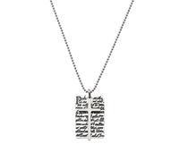 Amen Padre Nostro Silberhalskette 925 Sterling Silber - 600 mm CLPNCRN