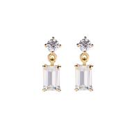 Amen Princess Goldohrringe 925 Sterling Silber EREGB