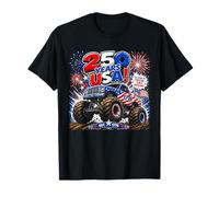 American 250 Year Monster Truck - Kids Color Graphic T-Shirt