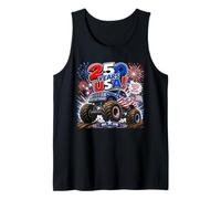 American 250 Year Monster Truck - Kids Color Graphic Tank Top