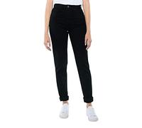 American Apparel Damen High-Waist Jeans, schwarz, 27W x 32L