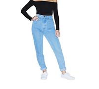 American Apparel Damen High-Waist Jeans, Light wash, 24W x 32L