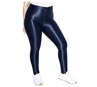 American Apparel Damen The-Disco Pant Leggings, Mitternachtsmarineblau, X-Klein