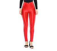 American Apparel Damen The Disco Pant Leggings, rot, X-Klein