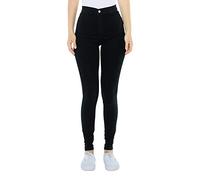 American Apparel Damen Women's The Easy Jeans, Schwarz Denim, X-Groß