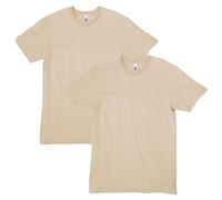 American Apparel Uni CVC T-Shirt, Stil G2001CVC, 2er-Pack, M