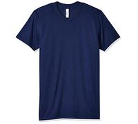 American Apparel Unisex-Erwachsene Blend Crewneck Track Kurzarm Usa Collection T-Shirt, Tri-Indigo, Groß