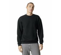 American Apparel Unisex Reflex Fleece Crewneck, Grf496aa Sweatshirt, Schwarz, Small