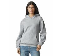 American Apparel Unisex Reflex Fleece Pullover Hoodie Sweatshirt Grf498aa Kapuzenpullover, Meliert, Grau, Large