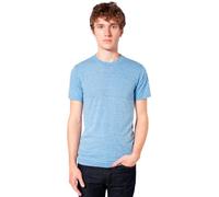 American Apparel Unisex Tri-blend T-Shirt mit Rundhalsausschnitt, Kurzarm (Medium) (Athletic Blau)