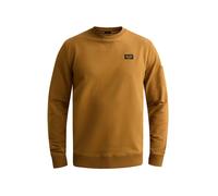 PME Legend Regular Fit Pullover Golden Brown, Einfarbig