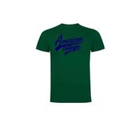 AMERICAN COLLEGE USA, T Shirt, Polo, Herren, Damen, Hemden, Hemd, Sweat Shirt, Casual, Sportlich, Bedruckt Unisex, Manner, Frauen, Kleidung, Modell ACTSW1 Dark Green XXL
