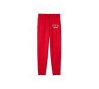 AMERICAN COLLEGE USA Unisex Jogging Hose Herren Damen Pants, Rot, L