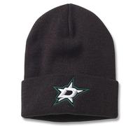 AMERICAN NEEDLE NHL Hockey Team Logo Cuffed Beanie Strickm tze (Dallas Stars-Schwarz)