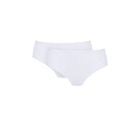 Mey American Pants Serie Pure Sense Unterwäsche Damen Doppelpack Weiß L-XL (42/44)