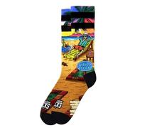 American Socks Chiller-Socken | Mittel-hoch, zwei Größen, perfekte Passform | Design in Barcelona | 67 % Coolmax, feuchtigkeitsabsorbierend | Unisex, Chiller - Mid High, S/M
