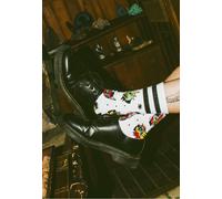 American Socks - El Luchador Mid High White - Socken - Weiß - Onesize - 67% Baumwolle, 21% Polyamide, 6% Polyester, 6% Elastane Weiß Onesize