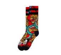 American Socks Socken mit halbem Bein, Modell Bengala, mittlere bis hohe Höhe, für maximalen Komfort, zwei Größen für eine perfekte Passform, feuchtigkeitsableitende Technologie, verstärkte Ferse und