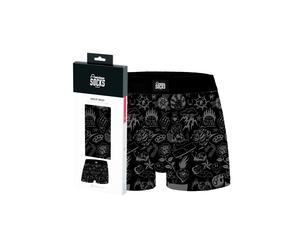 American Socks - Worth It - Boxershorts - Mehrfarbig - L - 95% Baumwolle, 5% Elastan Mehrfarbig L