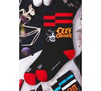 American Socks x Ozzy Osbourne - Dreamer Mid High - Socken - Schwarz - Onesize - 67% Baumwolle, 21% Polyamide, 6% Polyester, 6% Elastane Schwarz Onesize