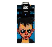 American Socks Youth Renegade Socken | Mittel-hoch, 2 Größen, 67 % Coolmax, feuchtigkeitsableitend, trockene und frische Füße | Design in Barcelona | Unisex, blau, L/XL