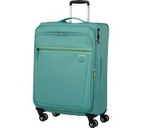 American Tourister Aerospin Koffer 69 cm ausziehbar türkis