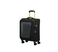American Tourister Aktivus Reisekoffer Weichgepäck S (Handgepäck) erweiterbar Black/ Lime
