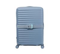 American Tourister - Gepäckgurt mit TSA-Schloss, Sicheres Kofferband für Reisen, Steinblau/Blau