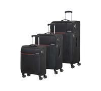 American Tourister - American Tourister Fun Cruise Black Red Koffer/Trolley Set 3tlg. schwarz