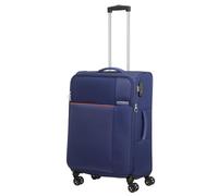 American Tourister - American Tourister Fun Cruise Navy Orange 4 Doppelrollen Trolley S 55cm blau