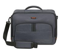 American Tourister Reisetasche Umhängetasche mit Laptopfach At Work Nxt 3-Way Boarding Bag 15,6" 26,5L Grey Melange dunkelgrau