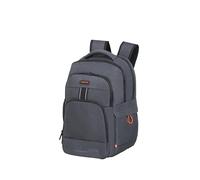 American Tourister AT WORK NXT - Laptop Rucksack 15.6" für Herren, Business & Schulrucksack, Ergonomisch & Modern - für Büro, Office & Schule & Uni - Grau (Grey Melange)