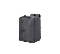 American Tourister AT Work NXT - Ryanair/Wizz Air/Vueling 3-Way Bordtasche 40x30x20 cm - Handgepäck mit Laptopfach 15.6", Flugzeug Kabinentasche, 26.5 L, Grau (Grey Melange)