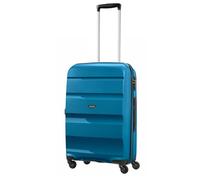 American Tourister Bon Air Spinner Check-in-Koffer, 66 cm | Blau, Hartschalenkoffer, 66H x 46W x 25.5D cm, 57.5 L, 3.4 kg, mit TSA-Schloss, Kreuz-Packgurten und Polypropylen-Schale