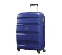American Tourister Bon Air Spinner Check-in-Koffer, 75 cm | Blau, Hartschalenkoffer, 75H x 54W x 29D cm, 91 L, 4.2 kg, mit TSA-Schloss, innenl. Kreuzgurten und Polypropylen-Schale