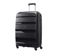 American Tourister Bon Air Spinner Check-in-Koffer, 75 cm | Schwarz, Hartschalenkoffer, 75H x 54W x 29D cm, 91 L, 4.2 kg, mit TSA-Schloss, innenl. Kreuzgurten und Polypropylen-Schale