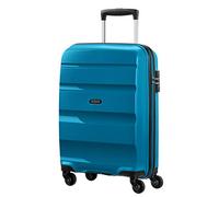 American Tourister Bon Air Spinner Handgepäck-Koffer, 55 cm | Blau, Hartschalenkoffer, 55H x 40W x 20D cm, 31.5 L, 2.5 kg, mit TSA-Schloss, innenl. Kreuzgurten und Polypropylen-Schale