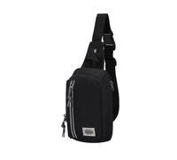 American Tourister Unisex Brightup Backpacks, Black (Black), Umhängetasche 24 cm, Fashion Waist Bags