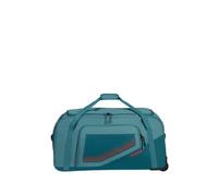 American Tourister City Racer - Reisetasche mit Rollen 77 cm, 129 L - Viel Stauraum & Separates Schuhfach - Wasserabweisend, Mehrere Griffe, Robust - Blau (Petrol)