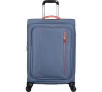 American Tourister Trolley Cloudrider Spinner Exp. TSA Stone Blue blaugrau 66cm